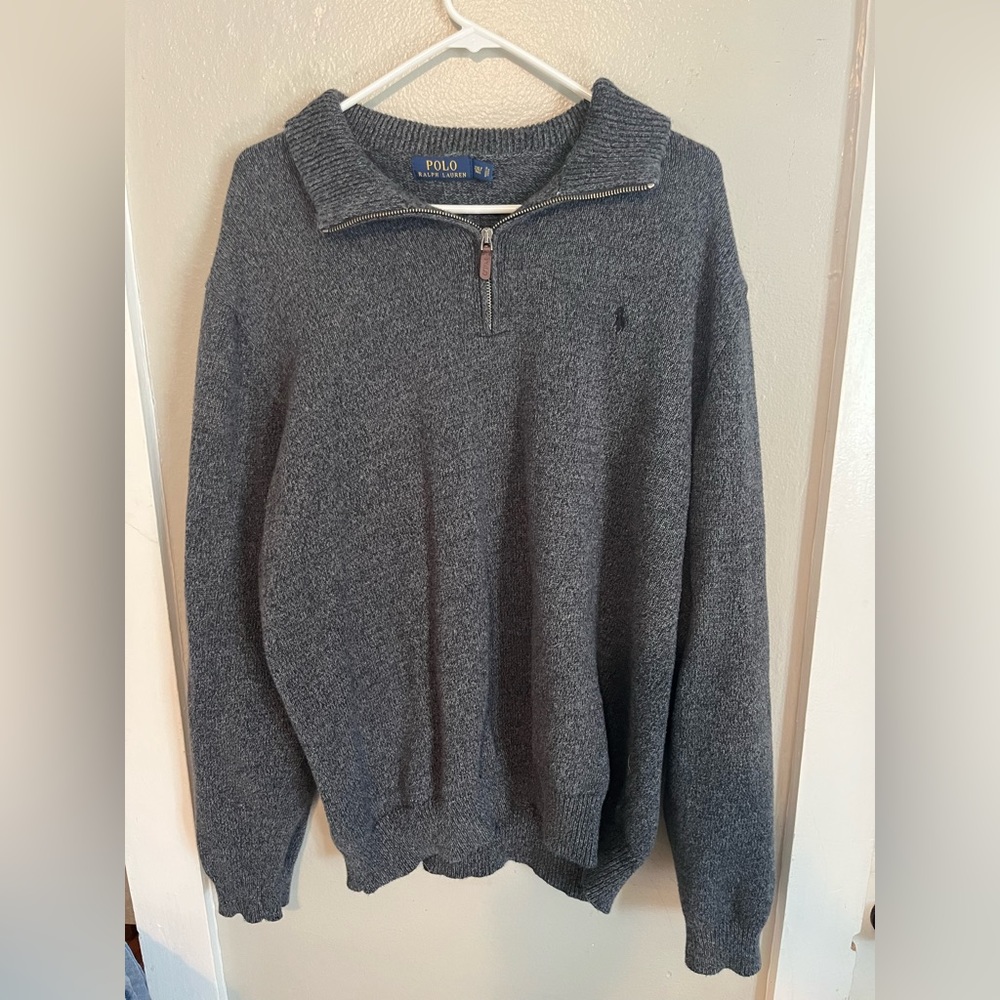 Ralph Lauren Polo Quarter Zip Pullover Sweater